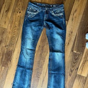 Studded Miss Me bootcut jeans
